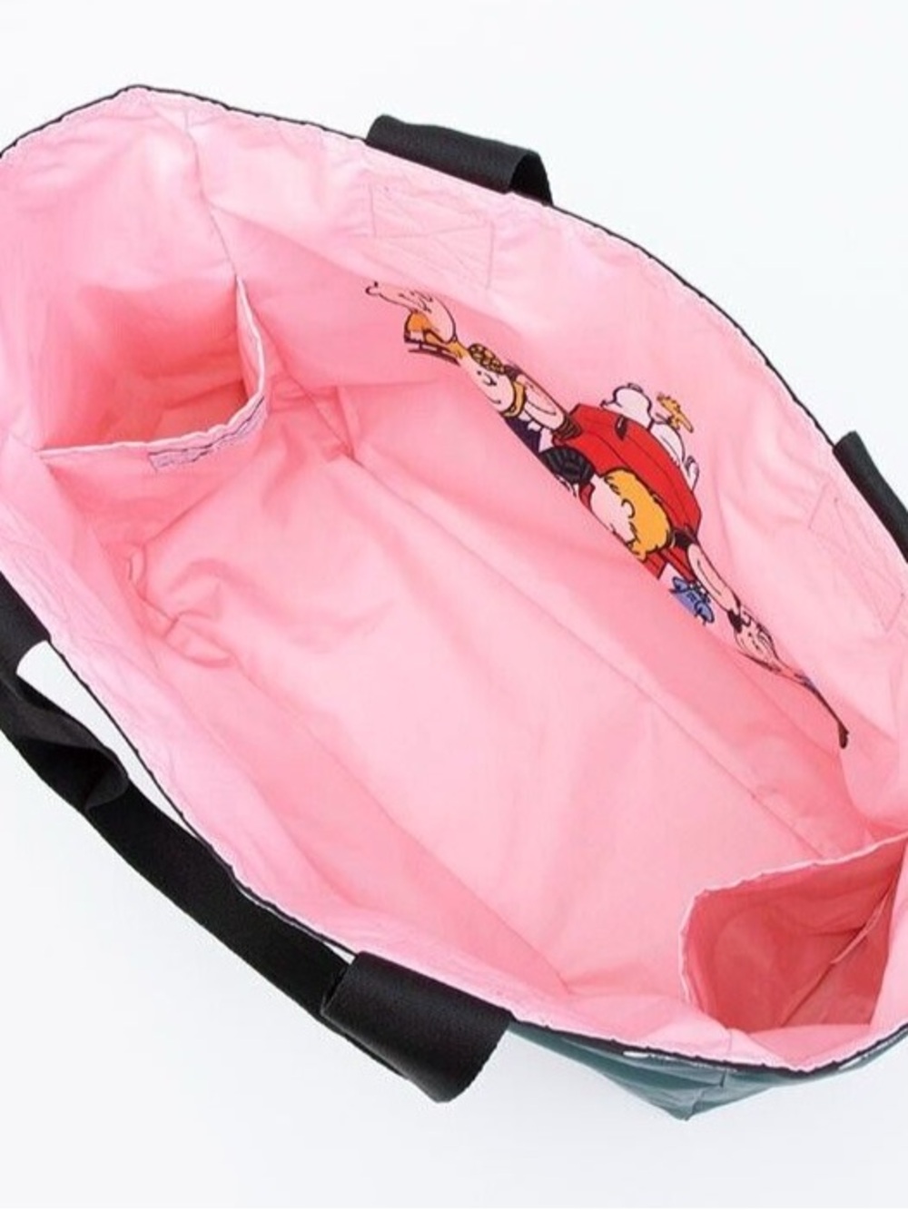 LeSportsac x Peanuts special edition Snoopy "Have a Nice Day" reversible tote - Picture 10 of 14